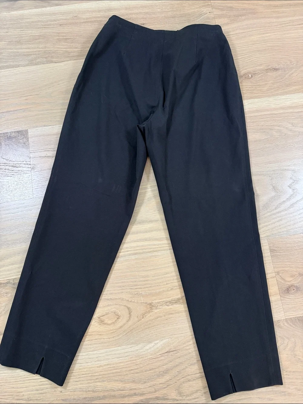 Piazza Sempione Audrey Black Slim Ankle Trousers Italian 40 US 4